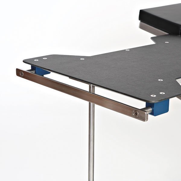 Midcentral Medical 18” L Add-A-Rail for Rectangle Tables MCM314